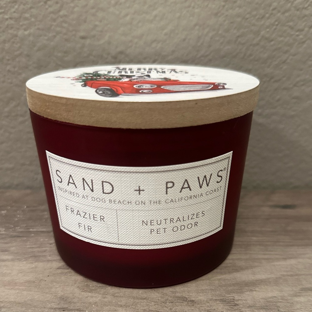 New Sand + Paws Frazier Fir Pet Deodorizing Candle